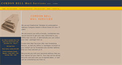Desktop Screenshot of cordonbellmailservices.co.uk
